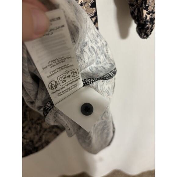 Boden Dress 8 Womens Ruffle Enchanting Twig Long Sleeve Knee Length Fall Boho - Picture 7 of 11